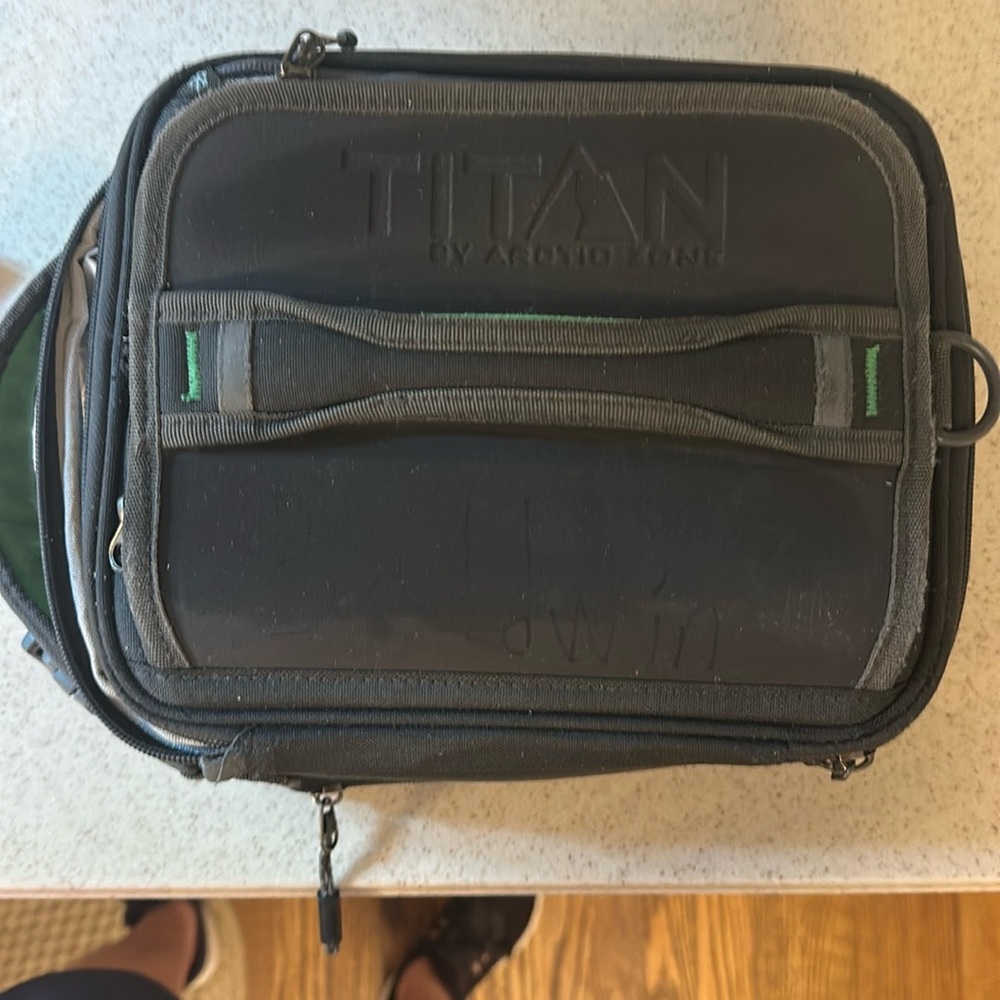 Titan Insulated Lunch Bag with Blue Interior
